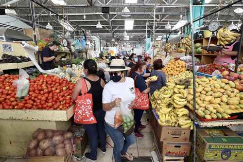 ▲ Mercado La Dalia, en la colonia Santa María la Ribera, Ciudad de México.